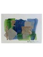 Small Abstract Blue/Green