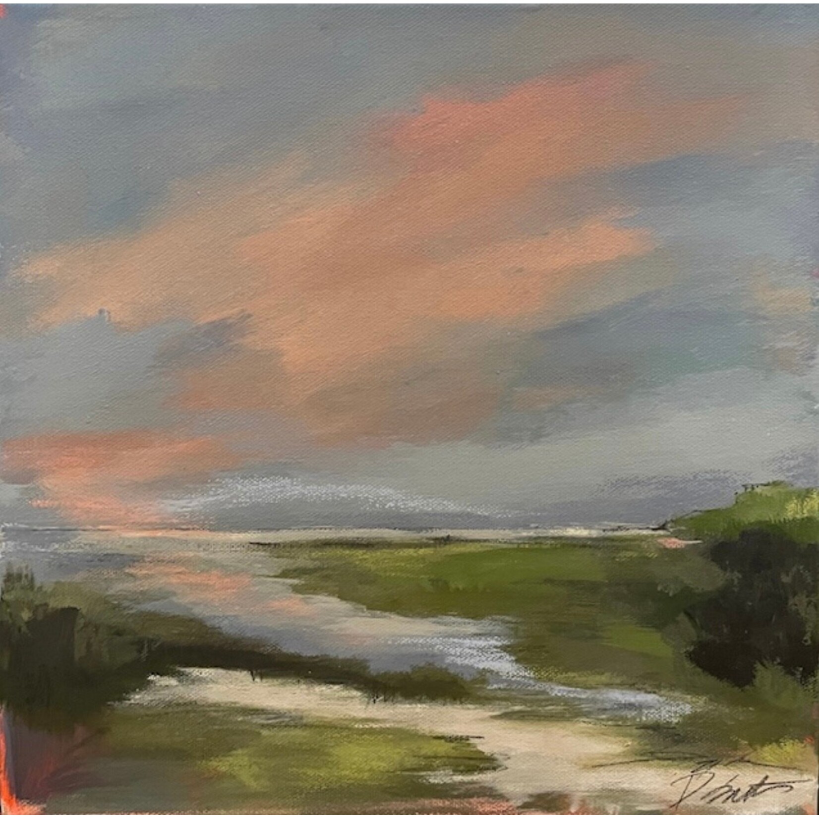 On the coast at sunset at 2