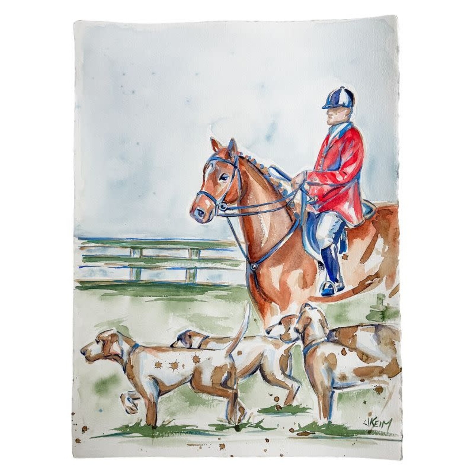 Jennifer Keim "Huntsman" 22" x 30"