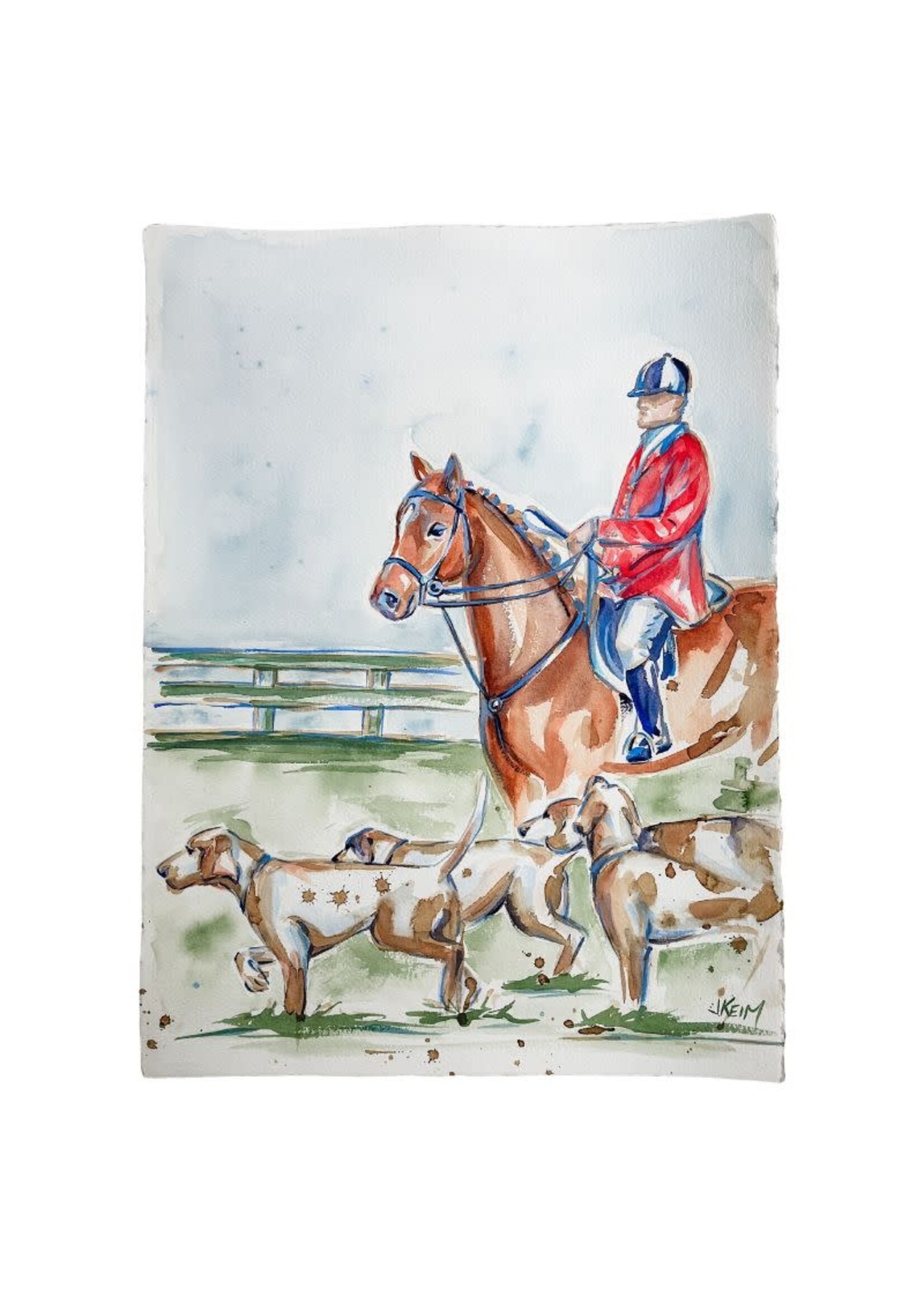 Jennifer Keim "Huntsman" 22" x 30"