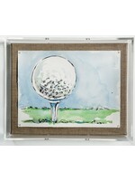 TEE"D GOLF BALL