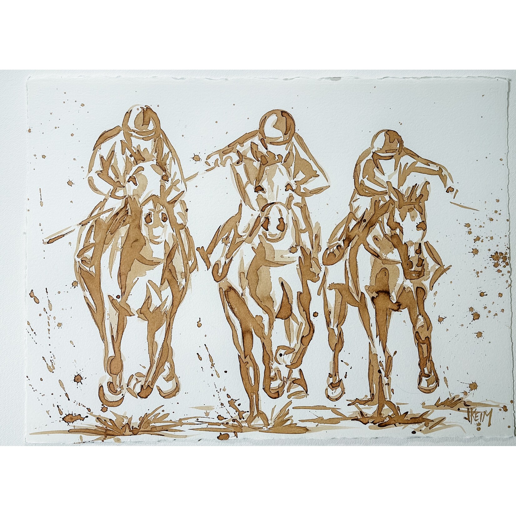 (SOLD) Off to the Races