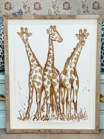 3 GIRAFFES (SOLD)