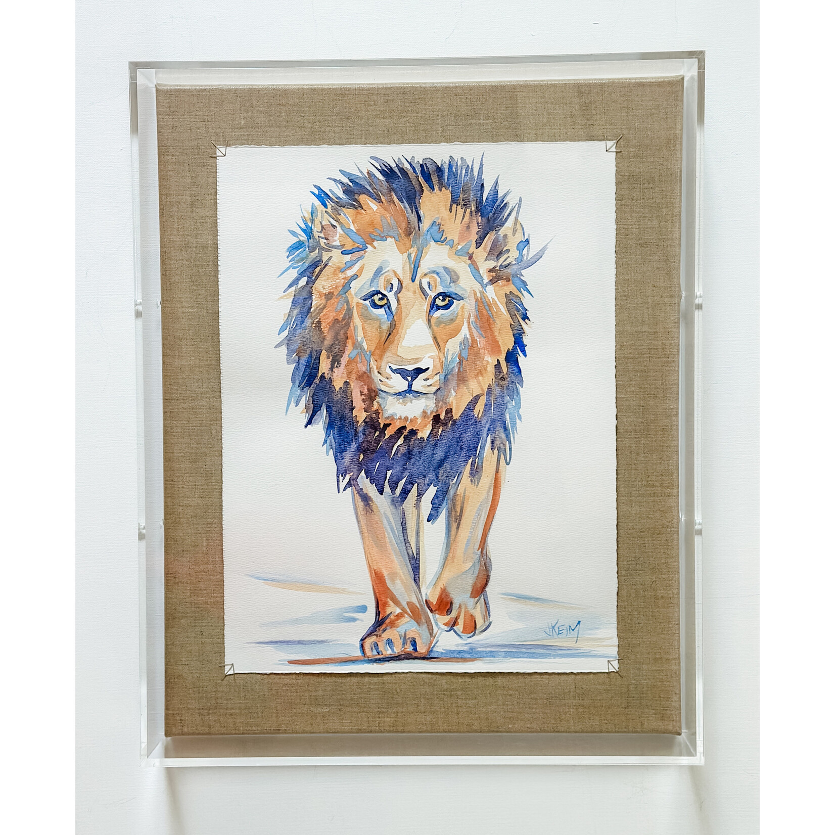 (SOLD) Lion Strut