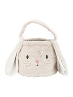 Fluffy Bunny Basket Tan