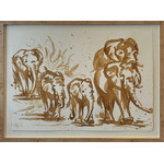 (SOLD) Elephant Family