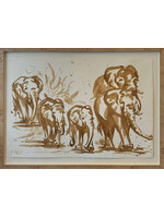 ELEPHANT FAMILY (SOLD)