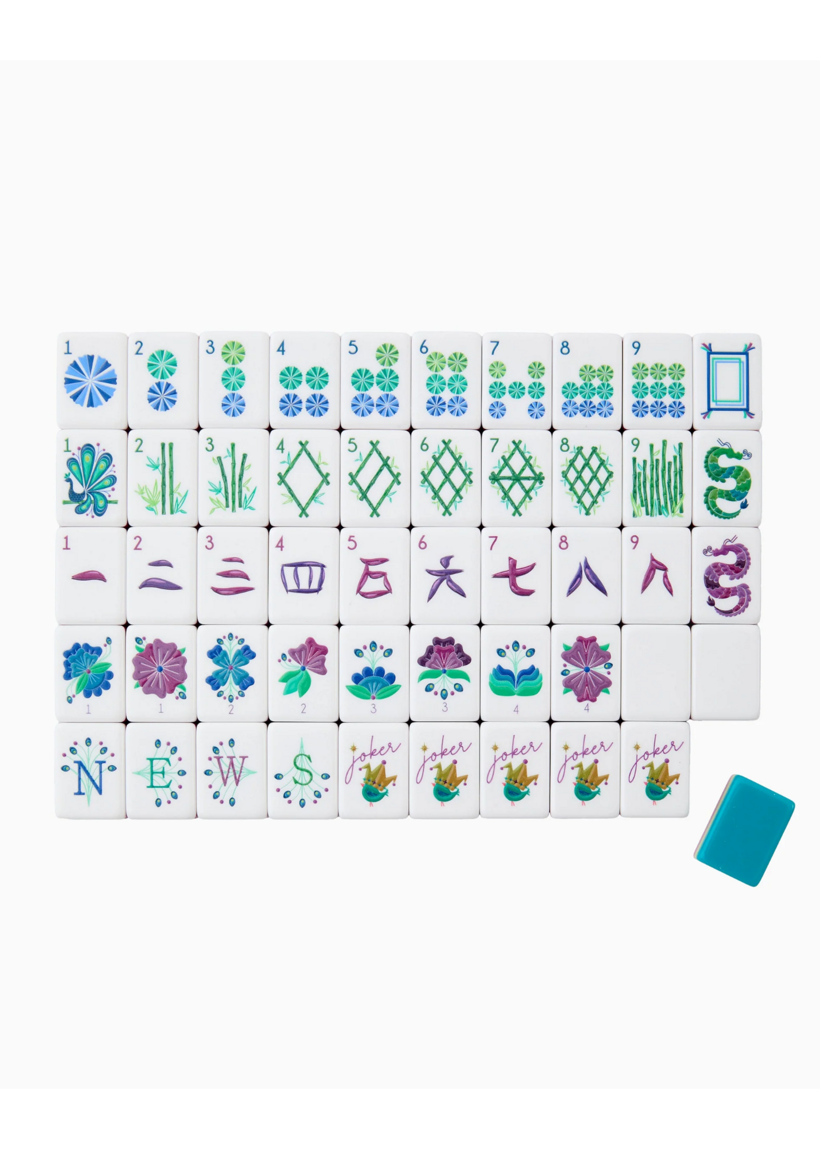 Oh My Mahjong Lagoon Mahjong Tiles