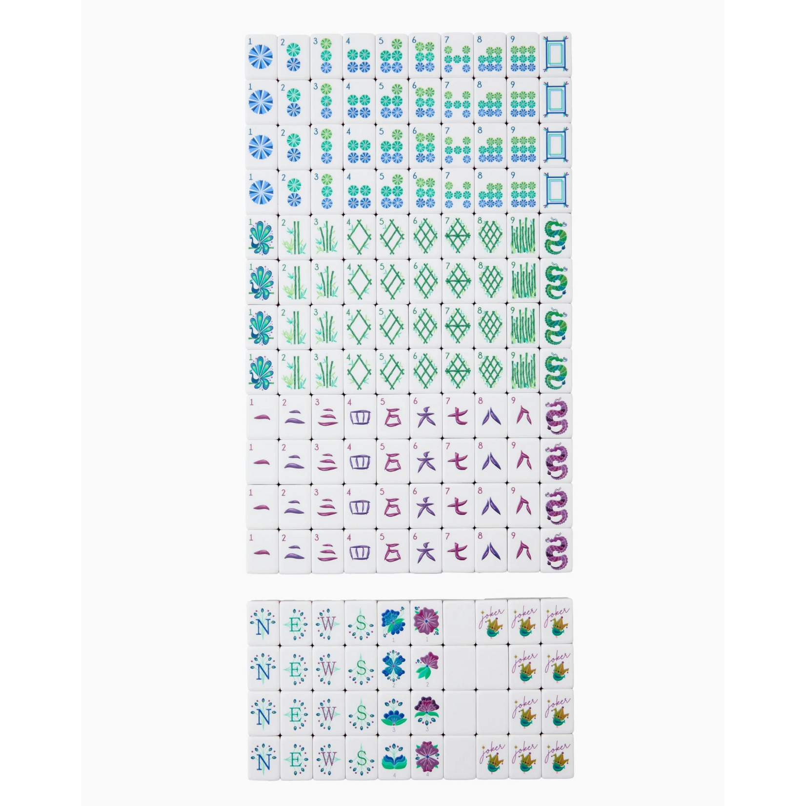 Oh My Mahjong Lagoon Mahjong Tiles