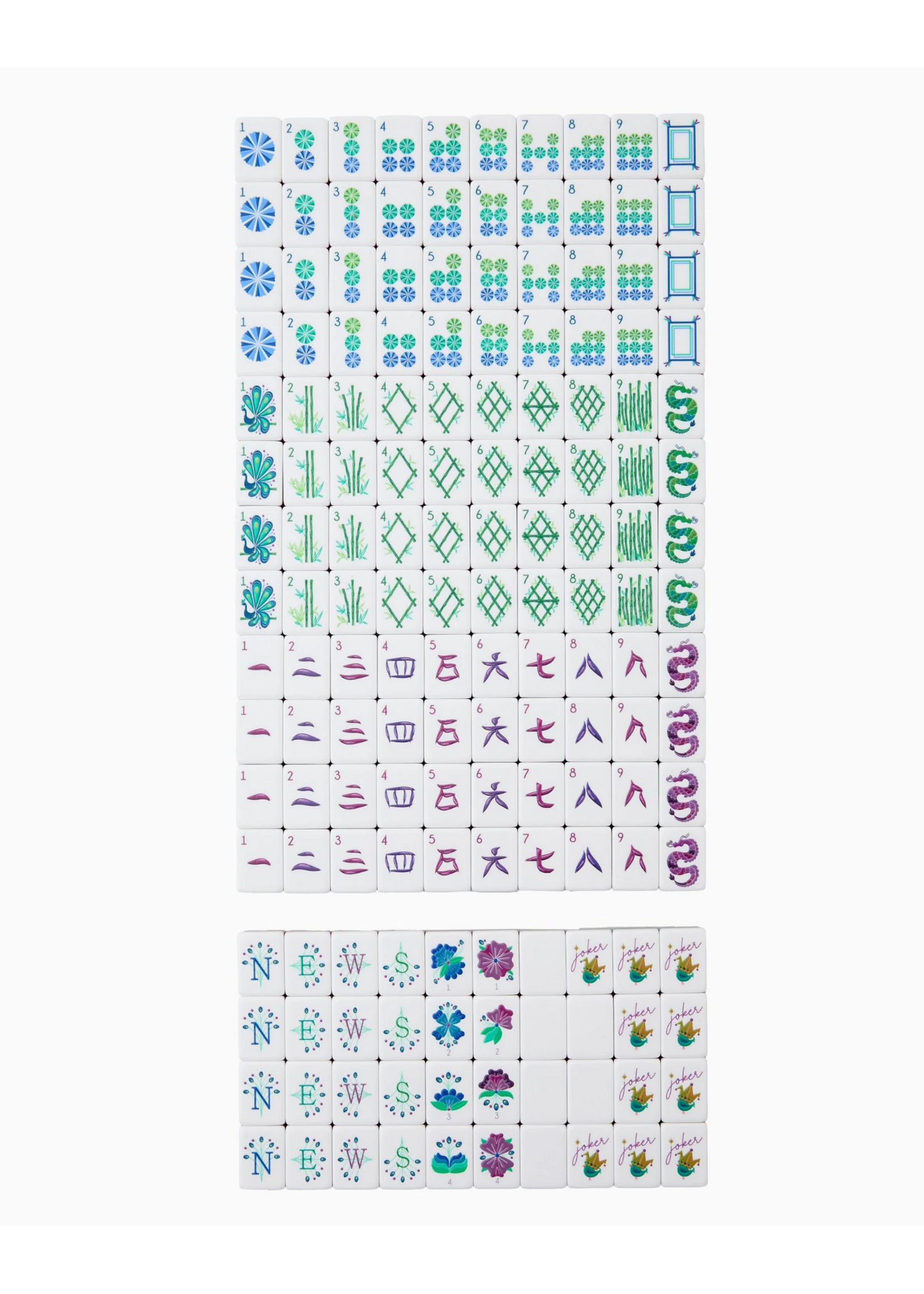 Oh My Mahjong Lagoon Mahjong Tiles