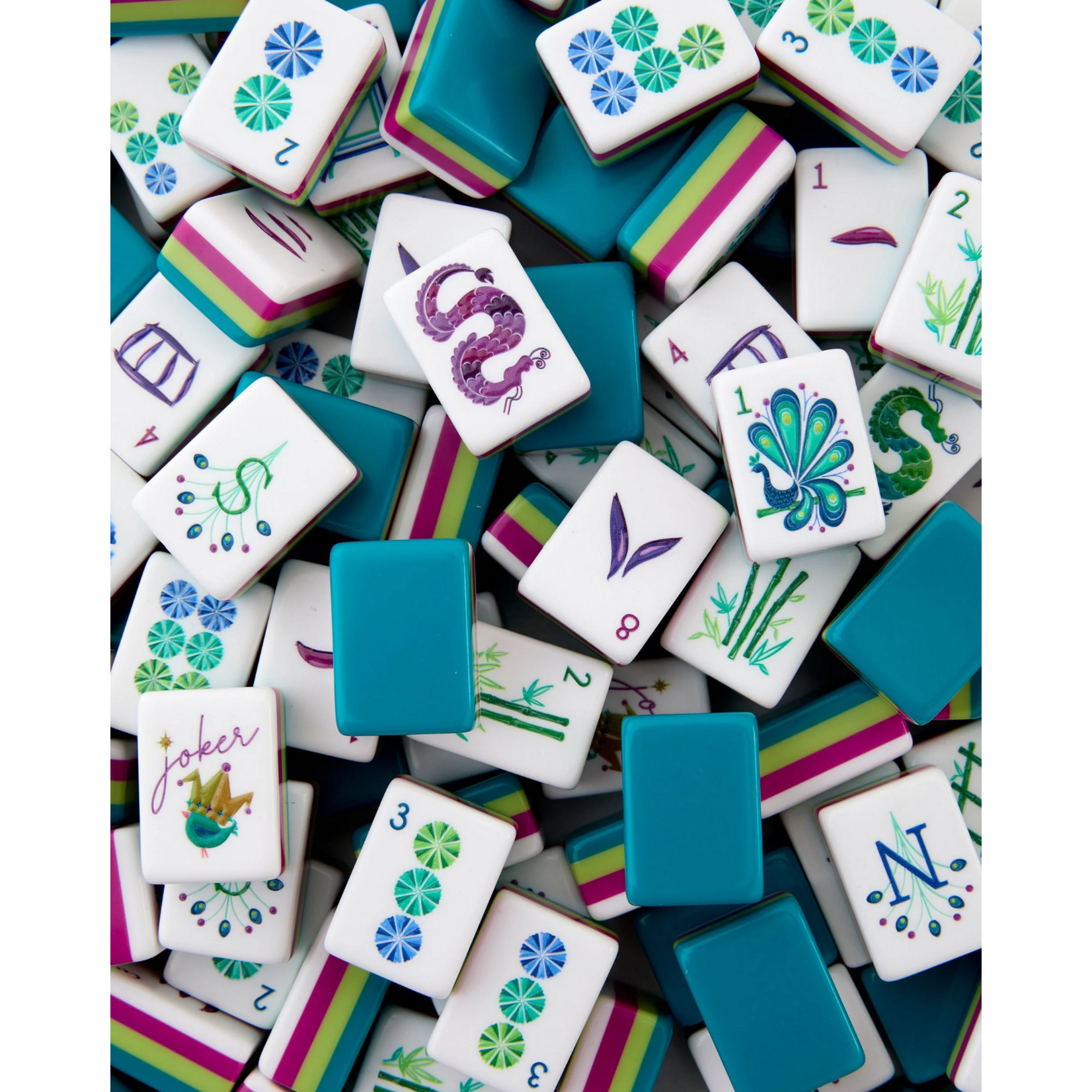 Oh My Mahjong Lagoon Mahjong Tiles