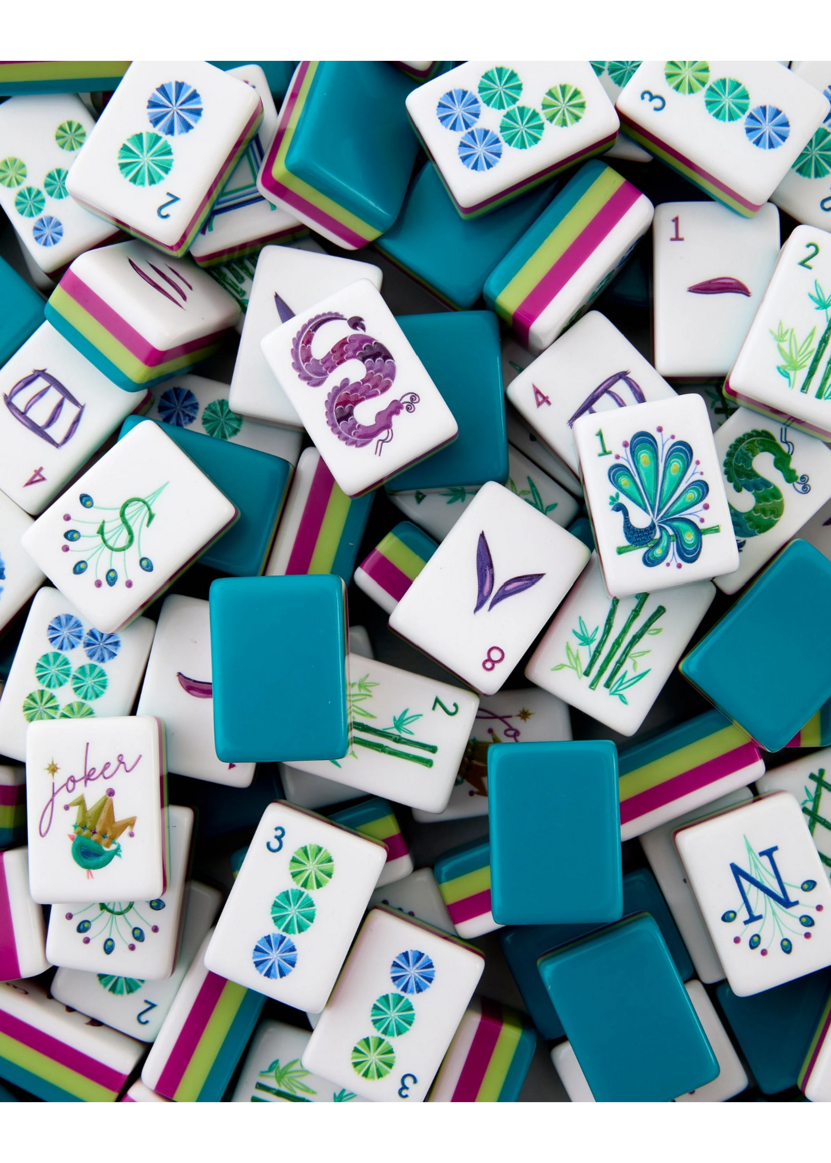 Oh My Mahjong Lagoon Mahjong Tiles