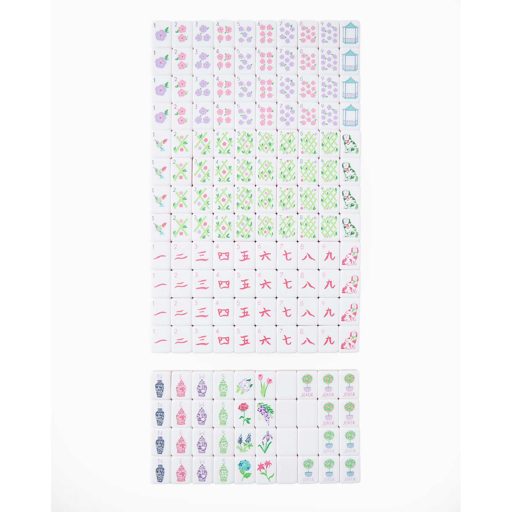 Oh My Mahjong Taylor Mahjong Tiles