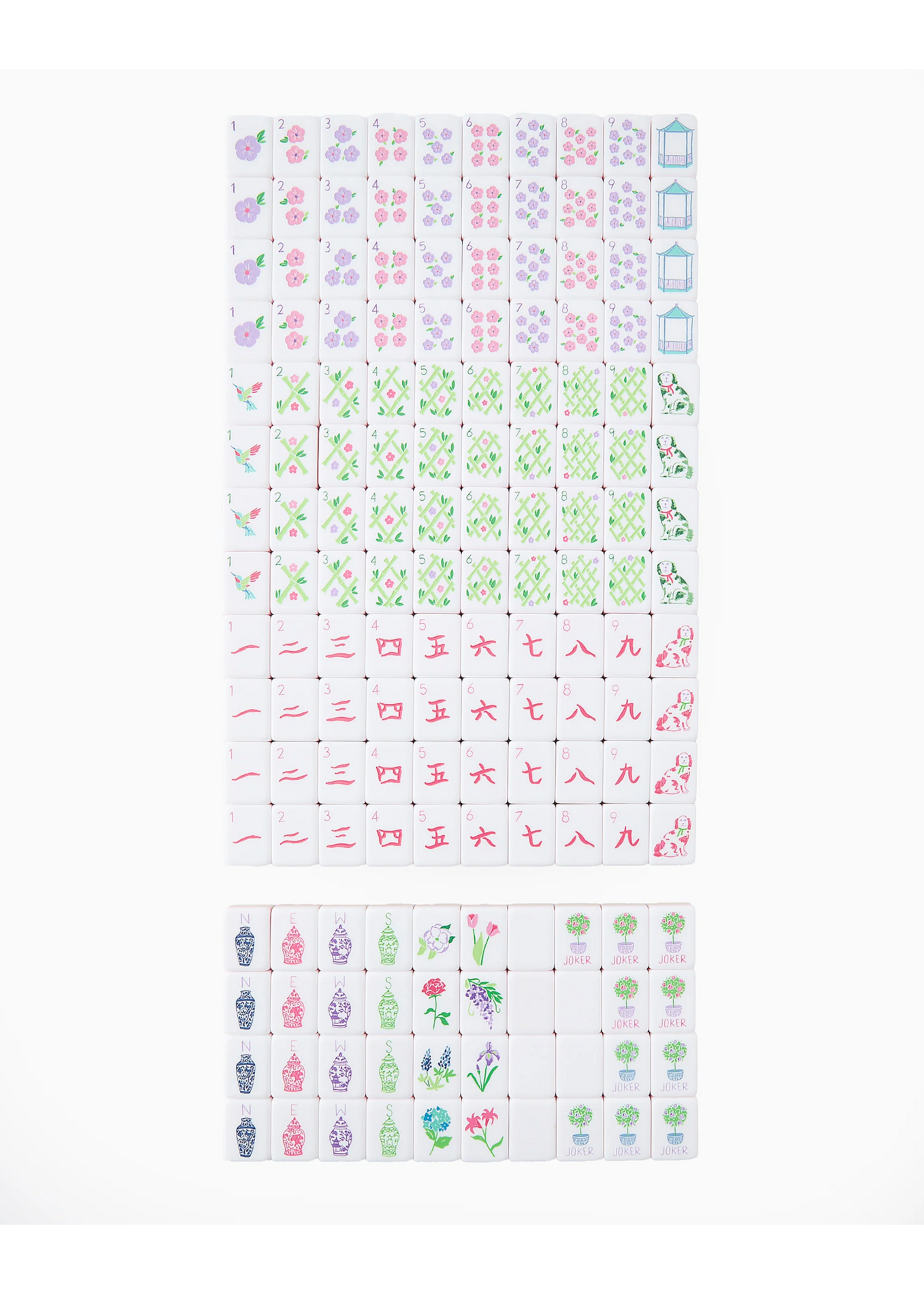 Oh My Mahjong Taylor Mahjong Tiles