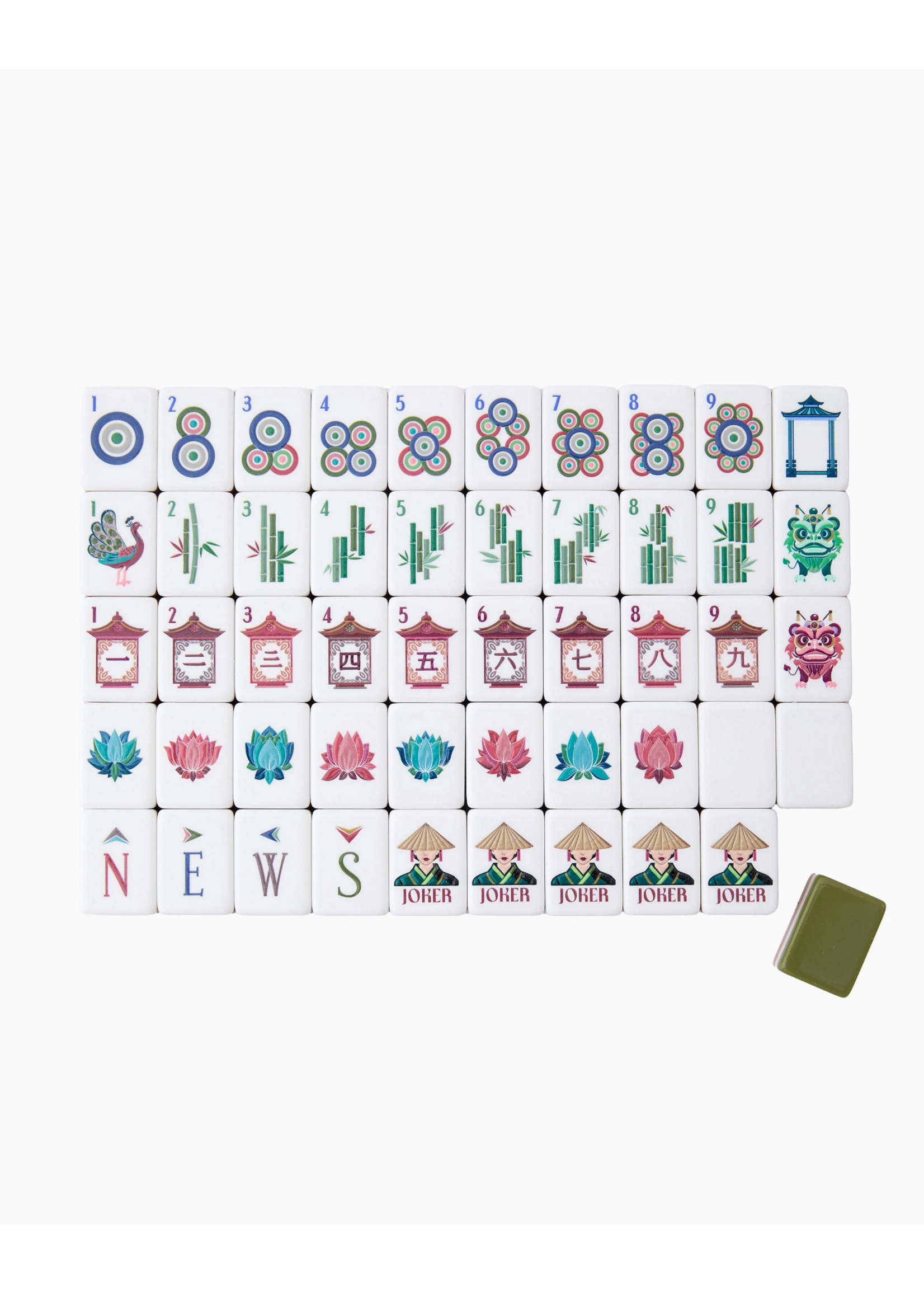 Oh My Mahjong Drake Mahjong Tiles