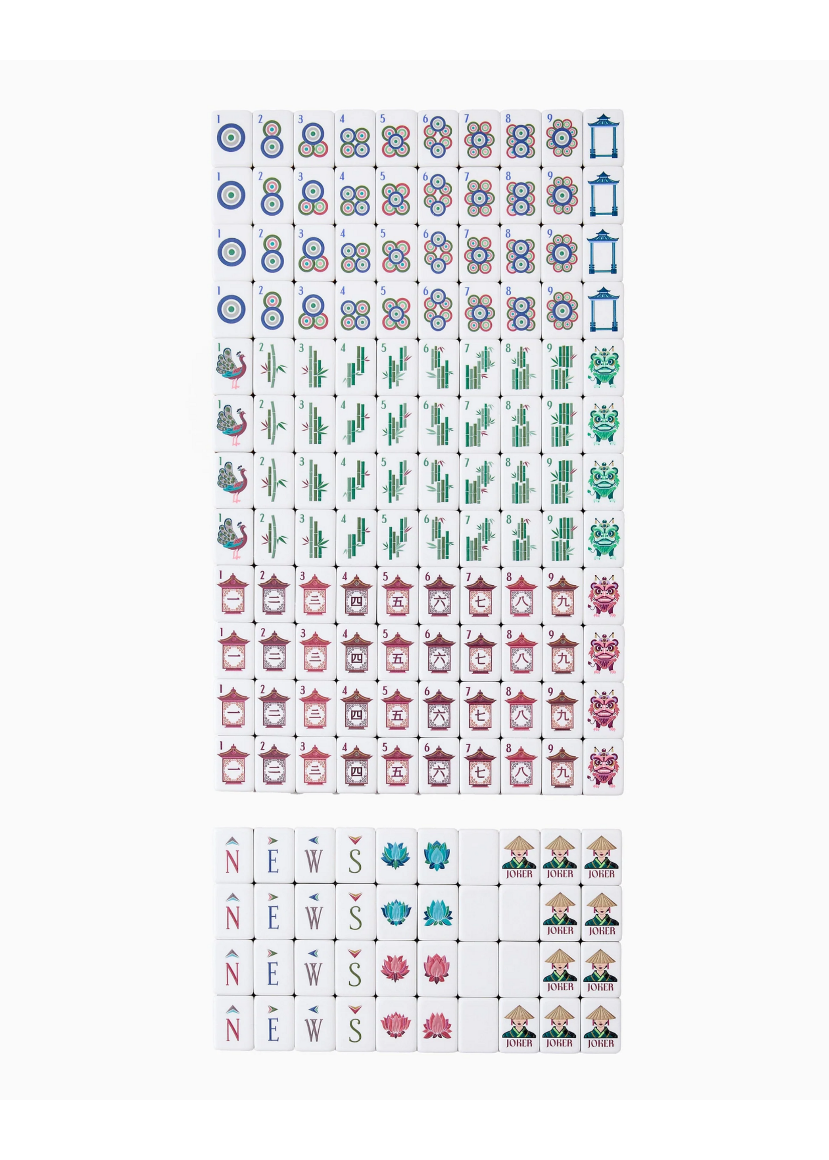 Oh My Mahjong Drake Mahjong Tiles