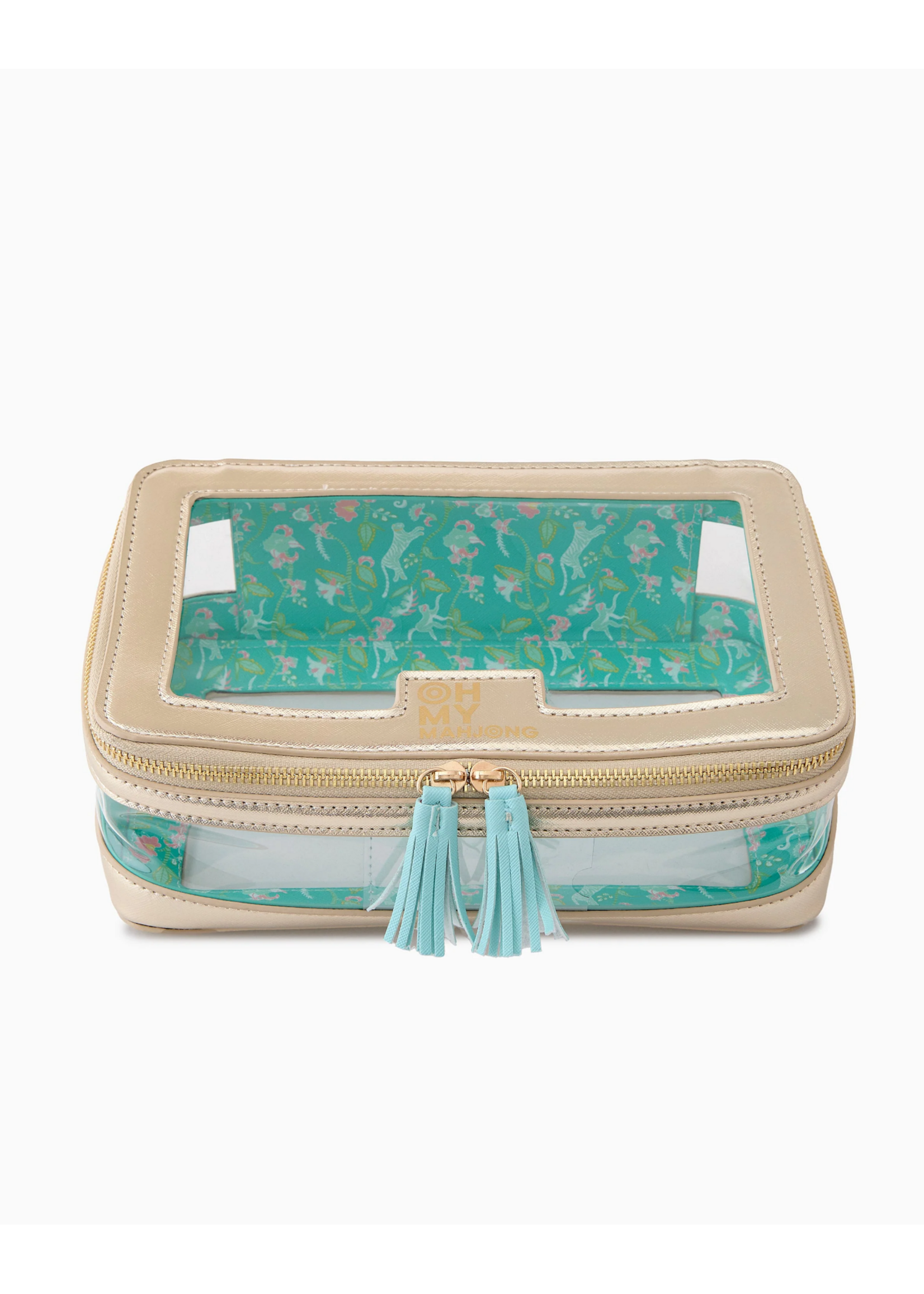 Oh My Mahjong Gold Tile Storage Bag