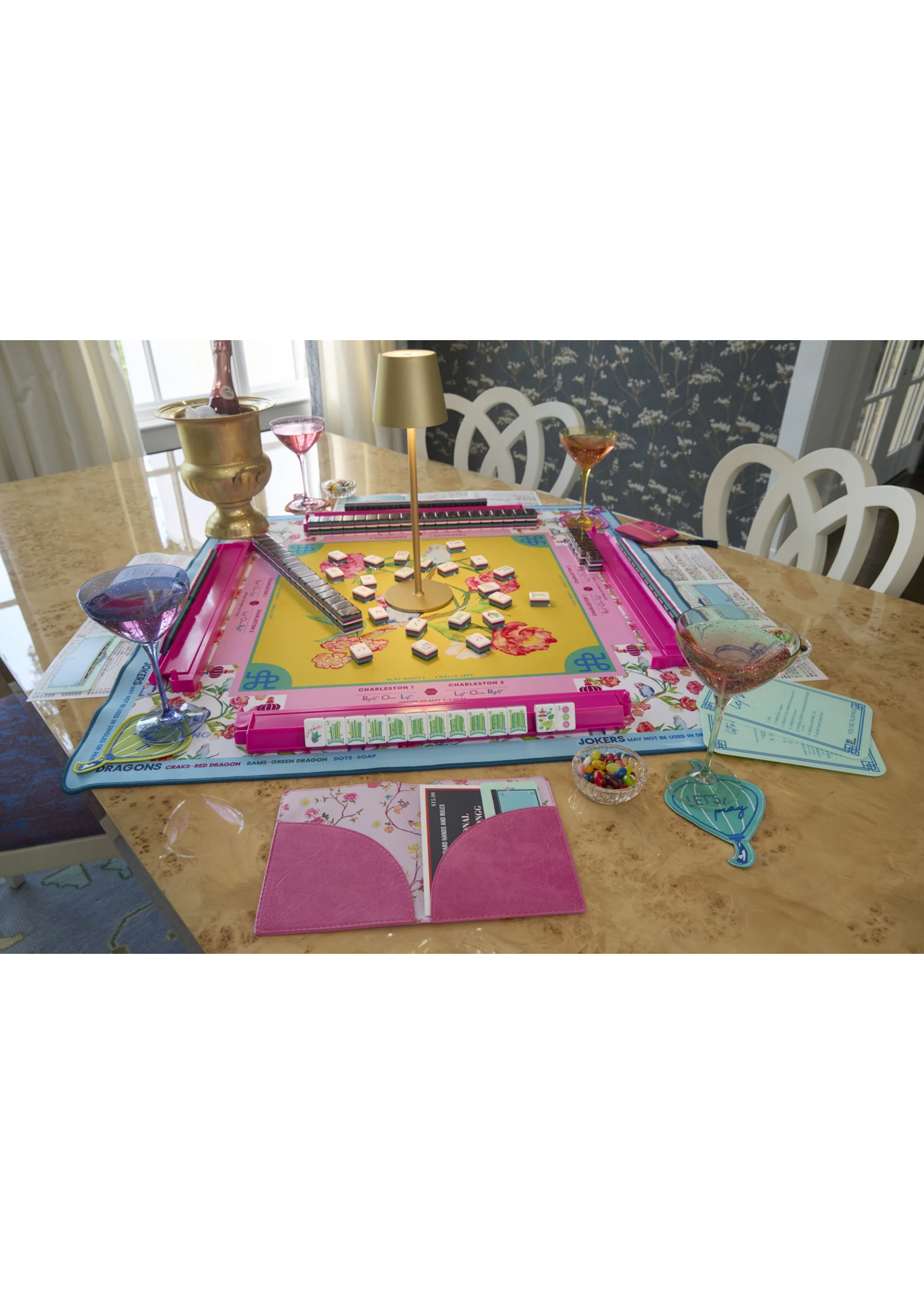 Oh My Mahjong Spring Fling Brooke Wright Mat