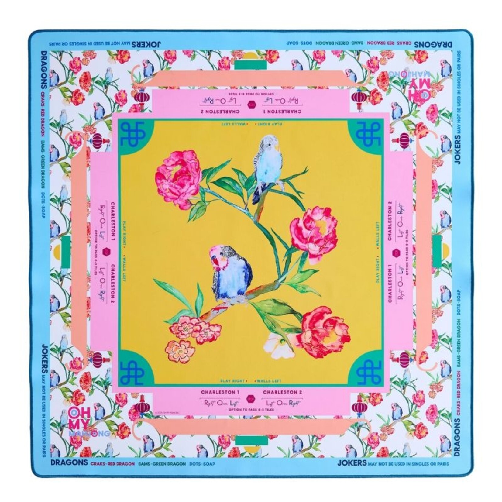 Oh My Mahjong Spring Fling Brooke Wright Mat