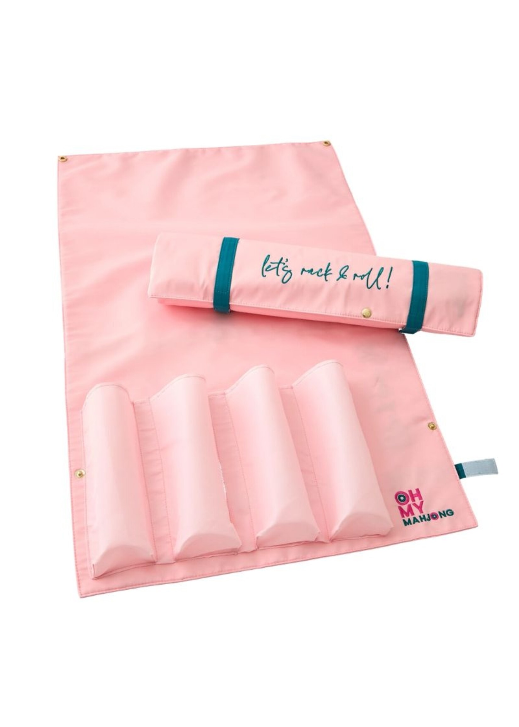 Oh My Mahjong Light Pink Let's Rack and Roll Bag