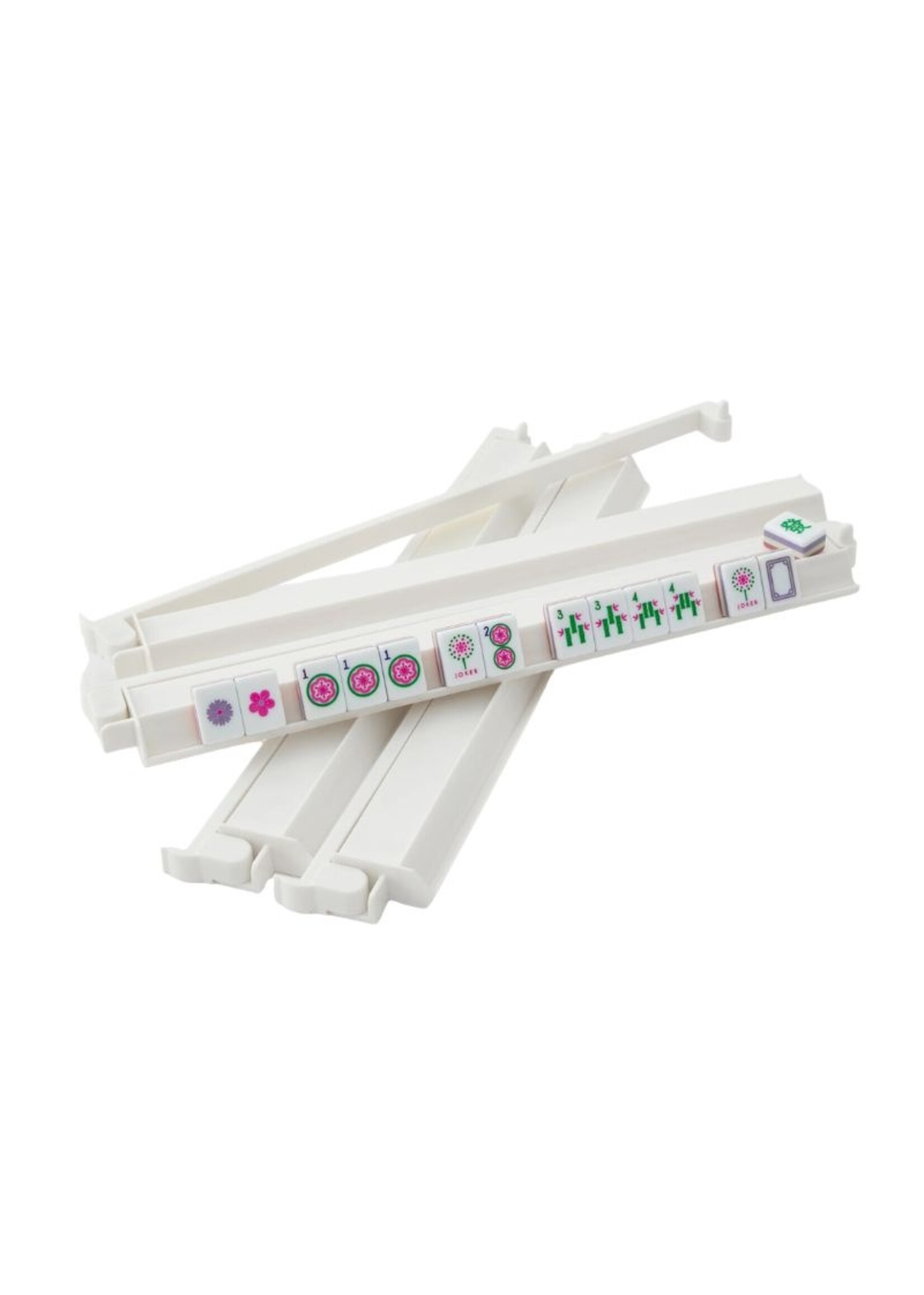 Oh My Mahjong White  Acrylc Rack and Pusher Set