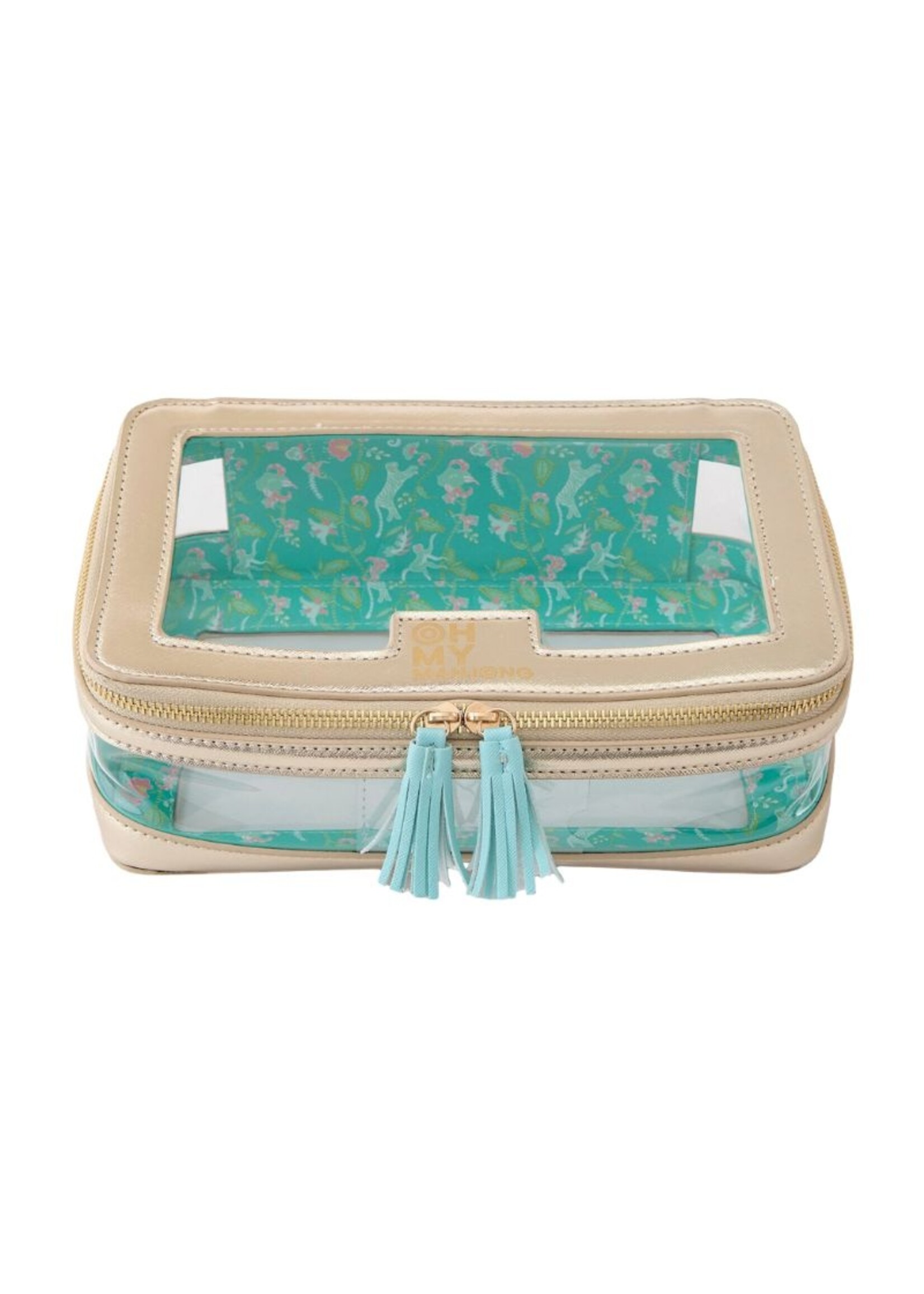 Oh My Mahjong Gold Tile Storage Bag