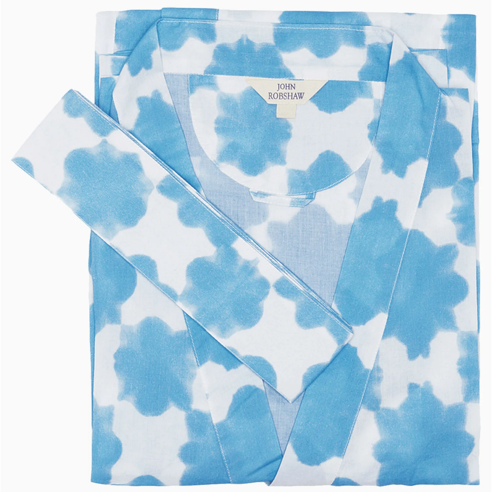 John Robshaw John Robshaw Calisi LIght Indigo Robe S/M