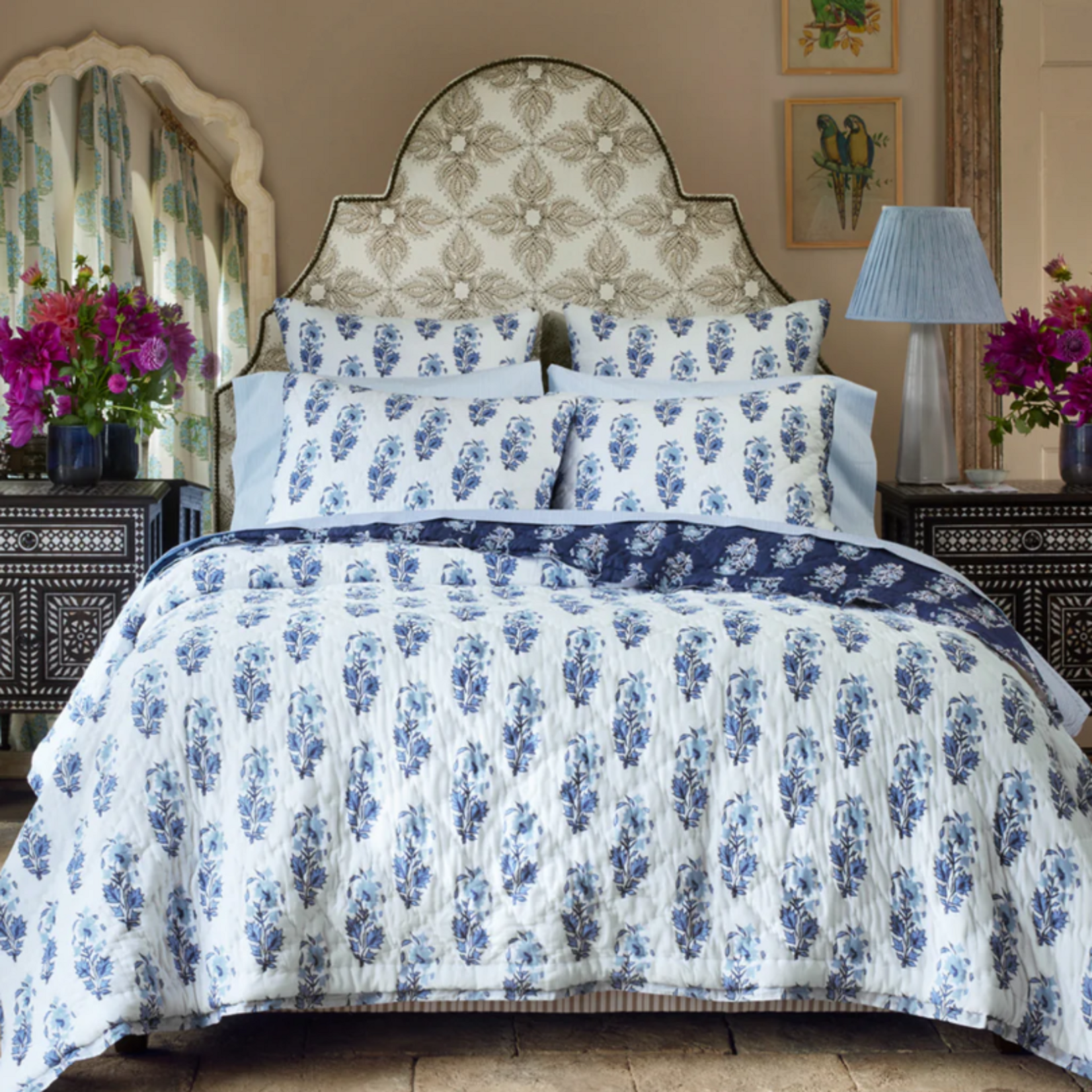 John Robshaw John Robshaw Kanak Indigo Euro Sham