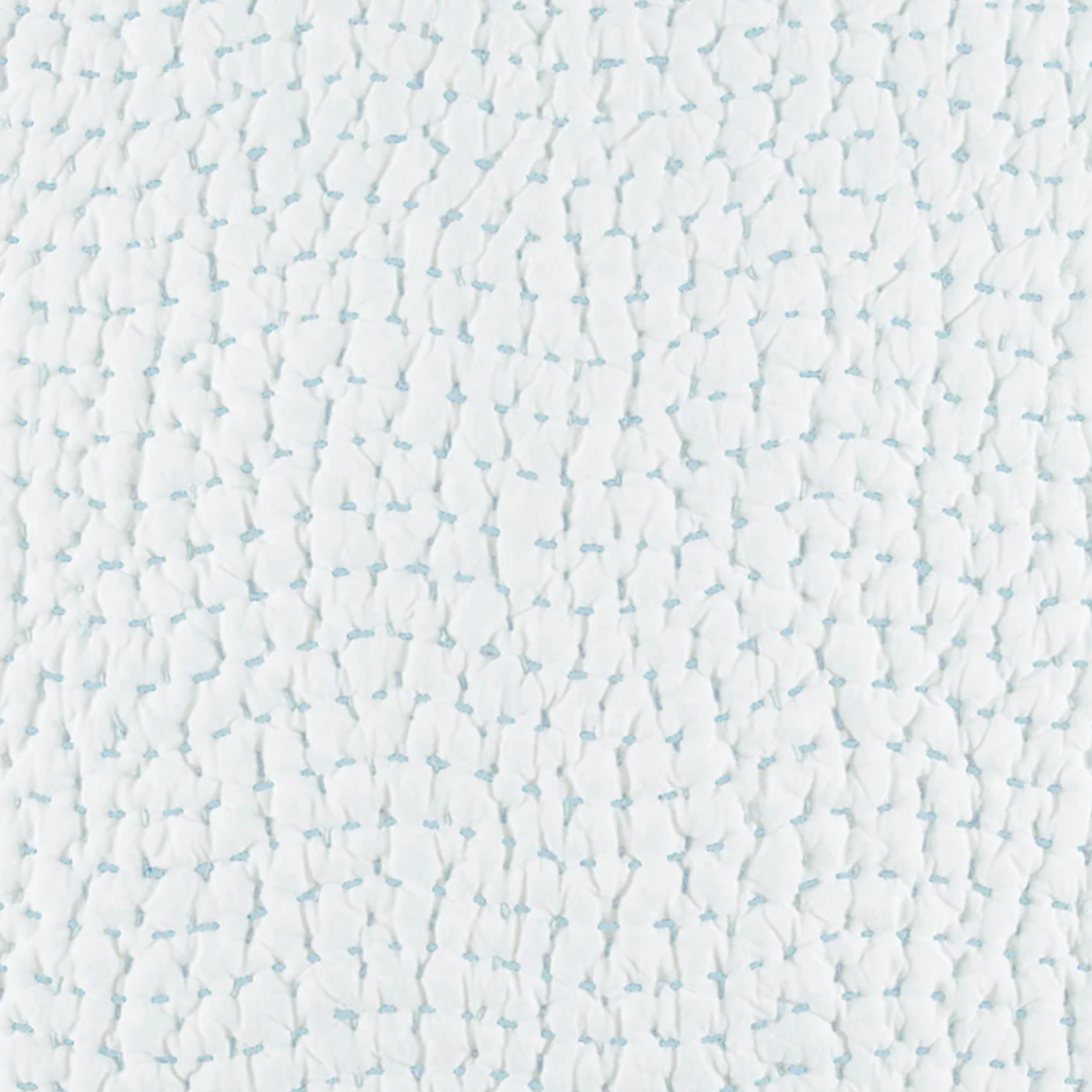 John Robshaw John Robshaw Organic Hand Stitched Mist Euro Sham