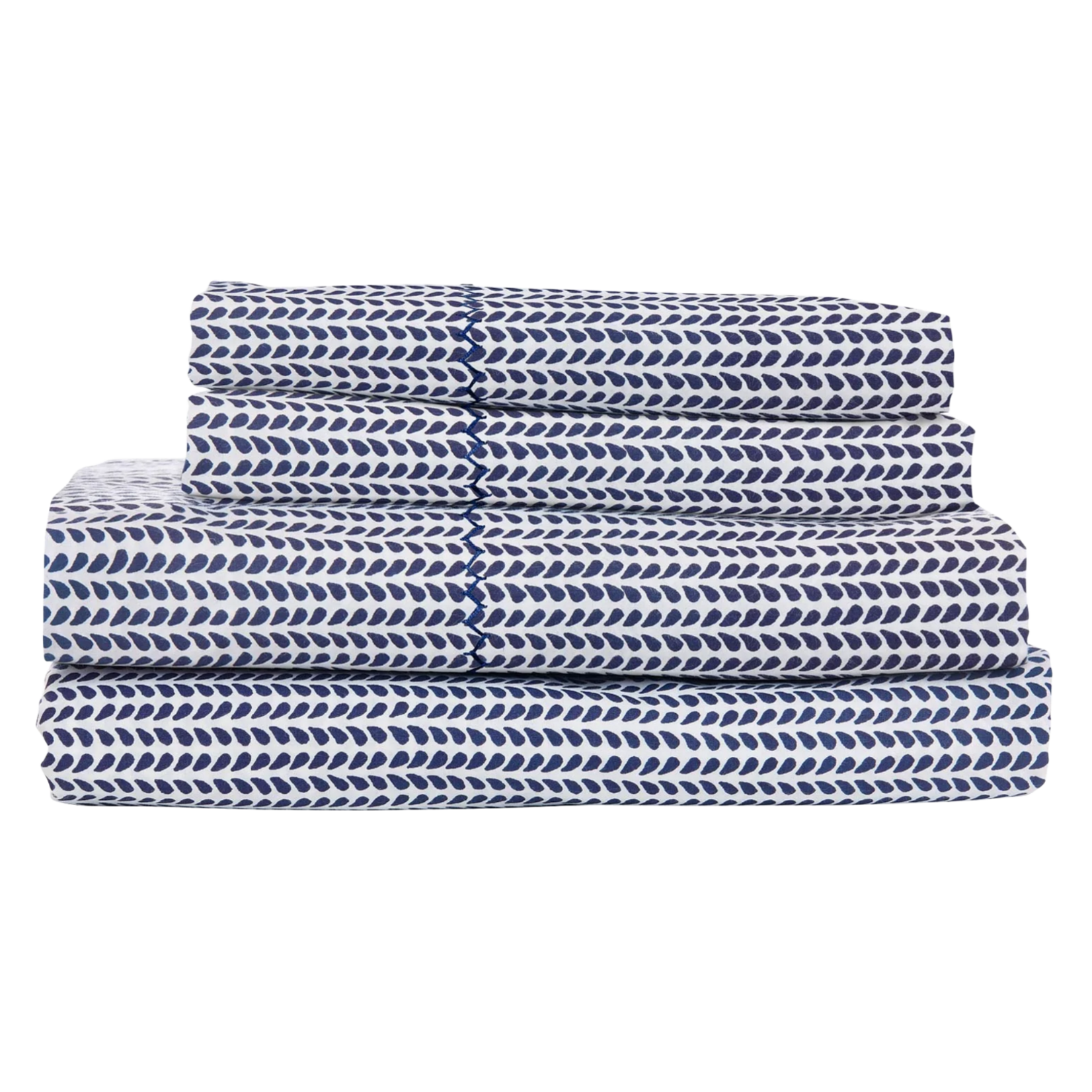 John Robshaw John Robshaw Cinde Indigo Organic Sheet Set