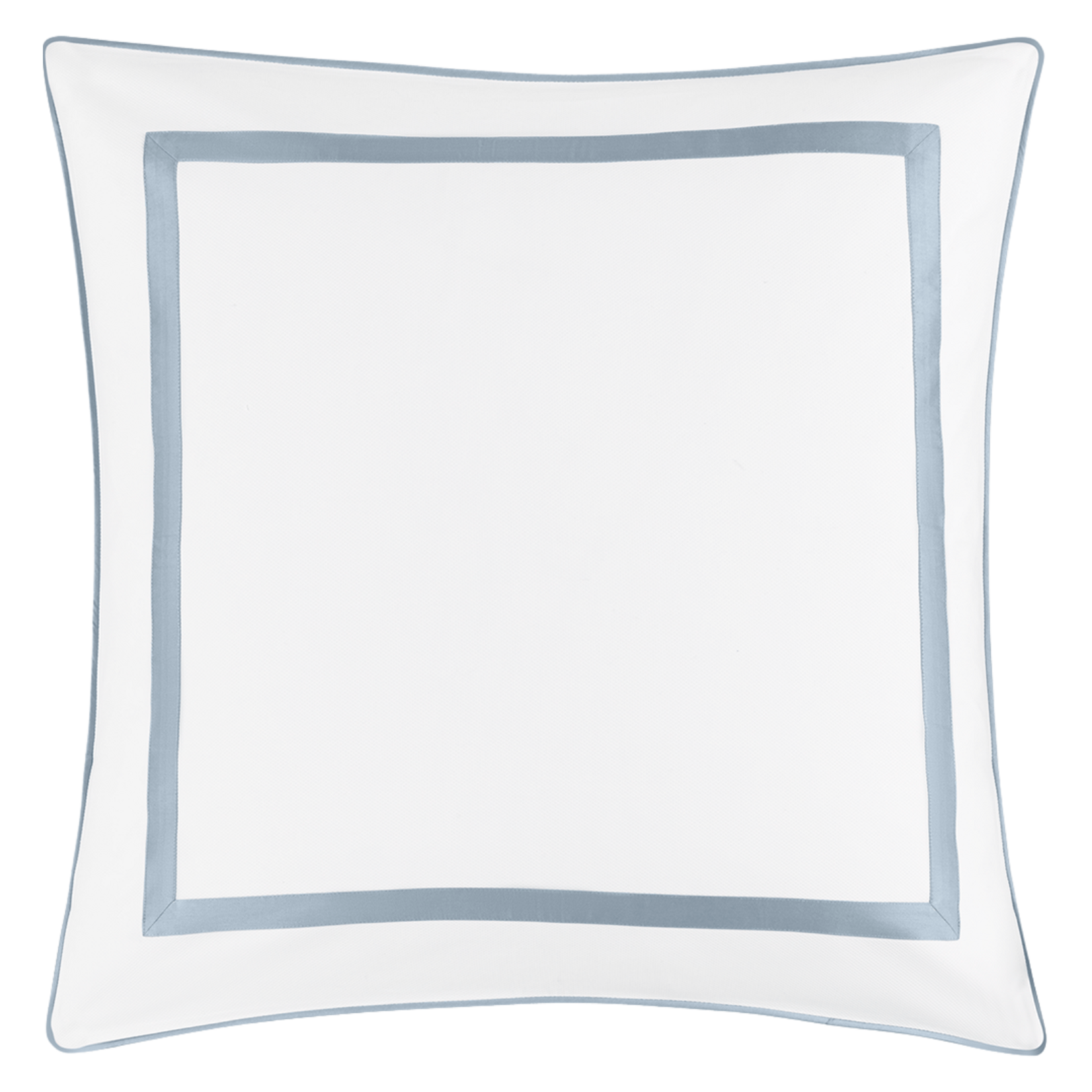 Matouk Matouk Louise Pique Euro Sham Hazy Blue