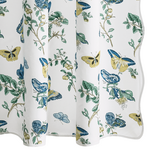 Matouk Matouk Baudin Butterfly Shower Curtain Persian Blue - 72x84
