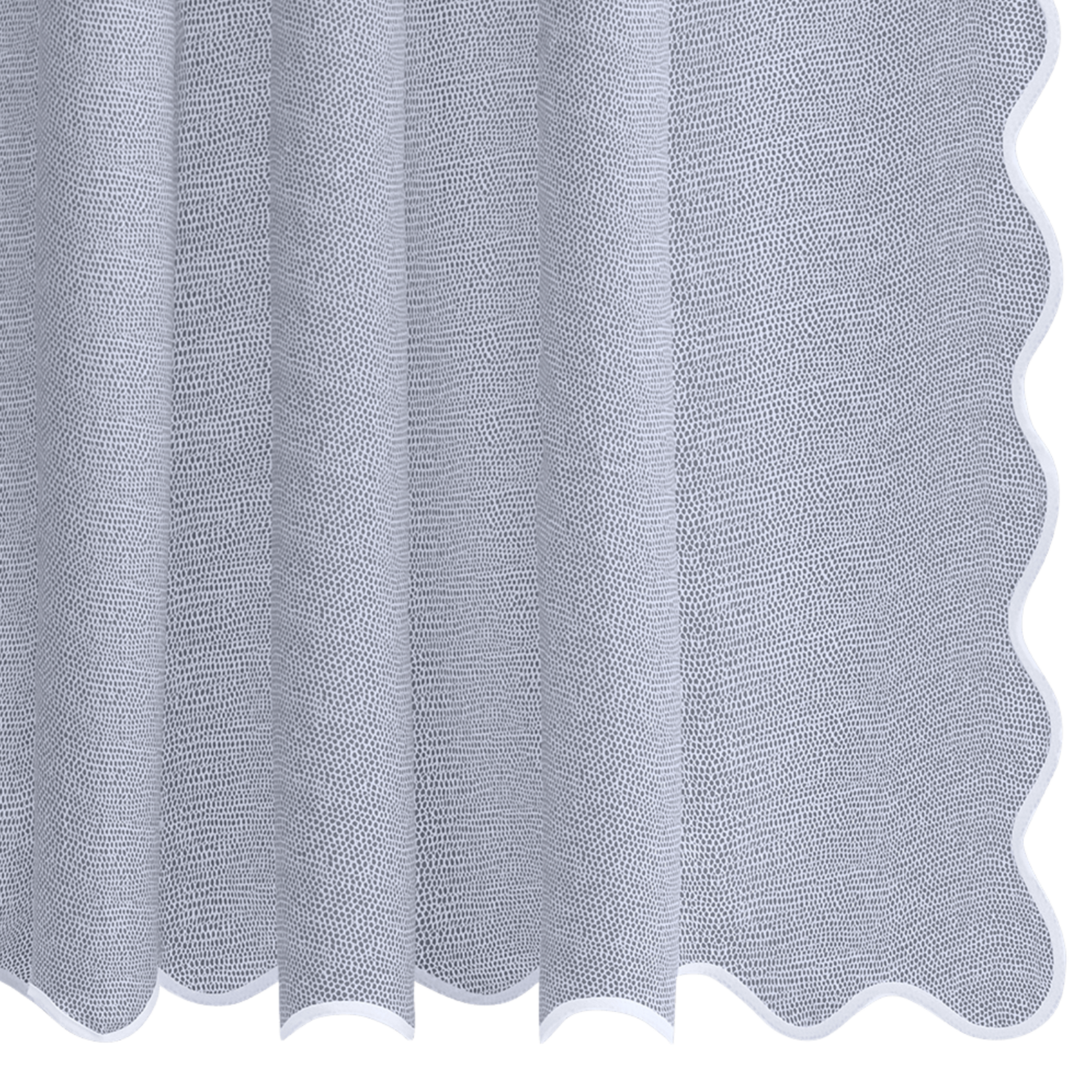 Matouk Matouk Jasper Shower Curtain Steel Blue - 72x84