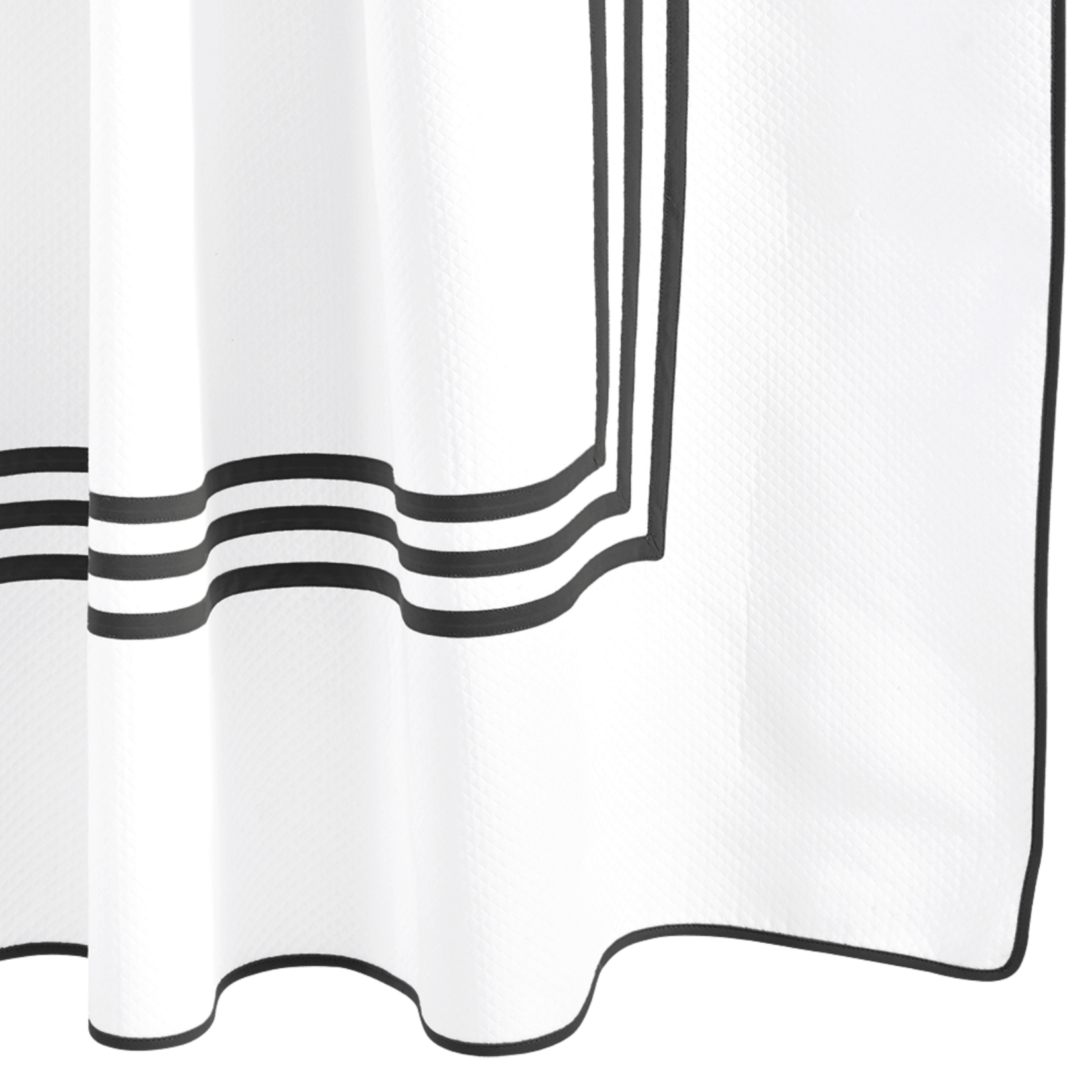 Matouk Matouk Newport Shower Curtain in Cotton - 72x72
