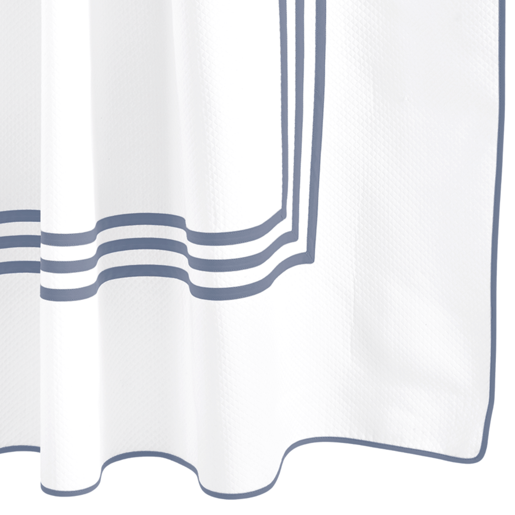 Matouk Matouk Newport Shower Curtain in Cotton - 72x72