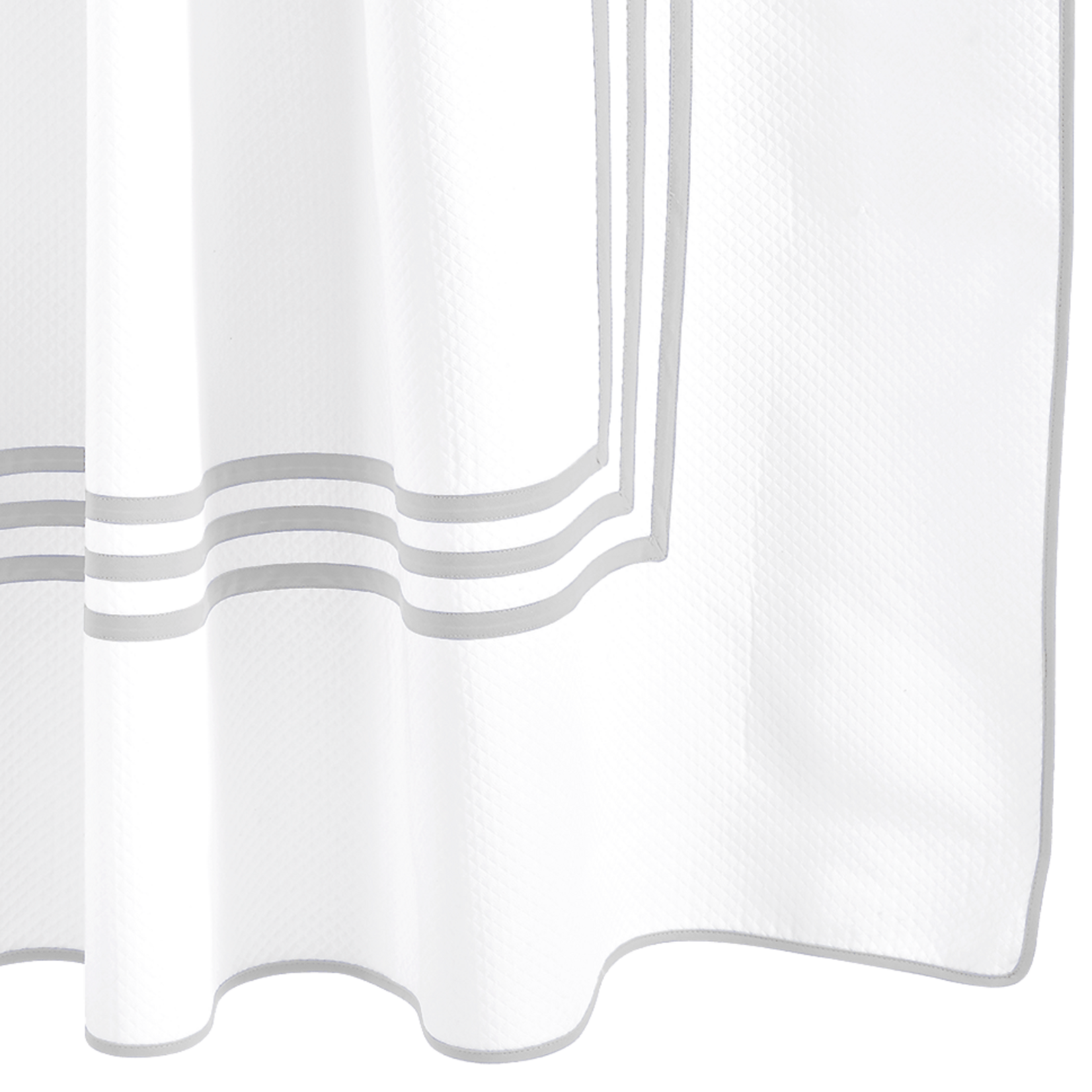 Matouk Matouk Newport Shower Curtain in Cotton - 72x72