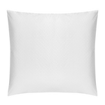 Matouk Matouk Basketweave Quilted Euro Sham White