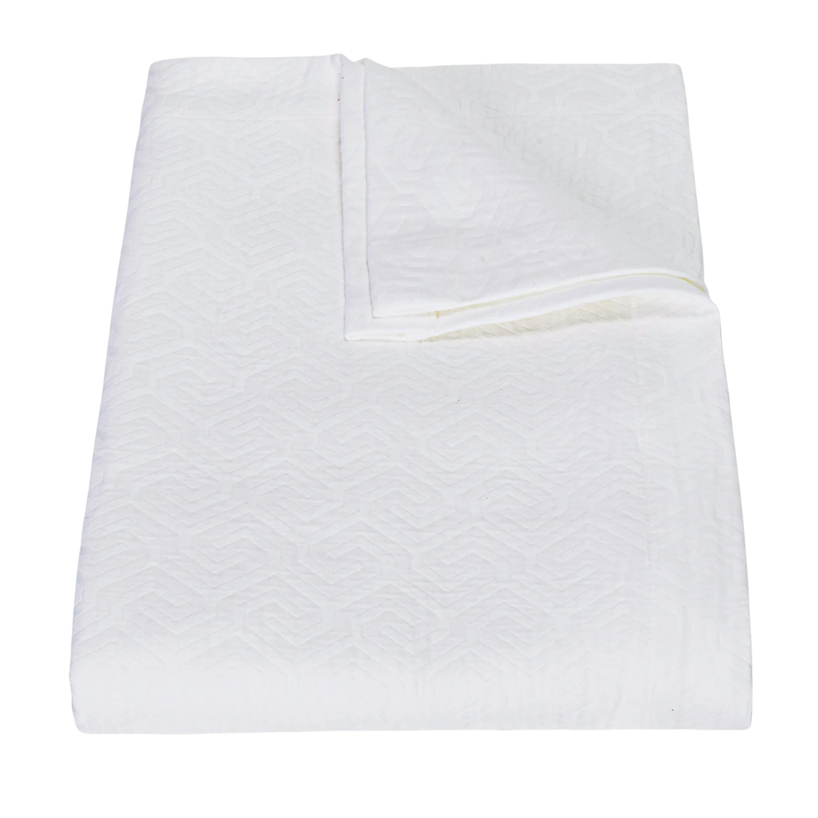 Matouk Matouk Athena Coverlet Full/Queen White - Discontinued