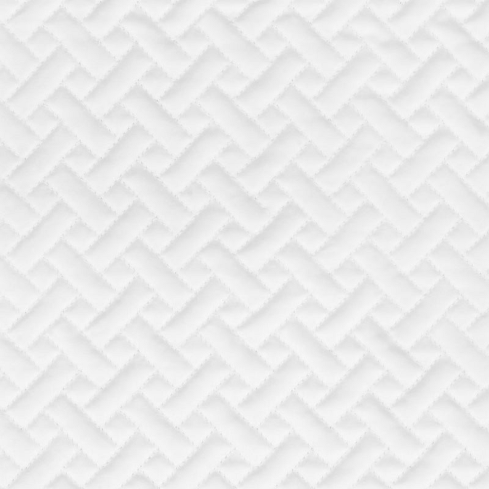 Matouk Matouk Basketweave Quilted Euro Sham White