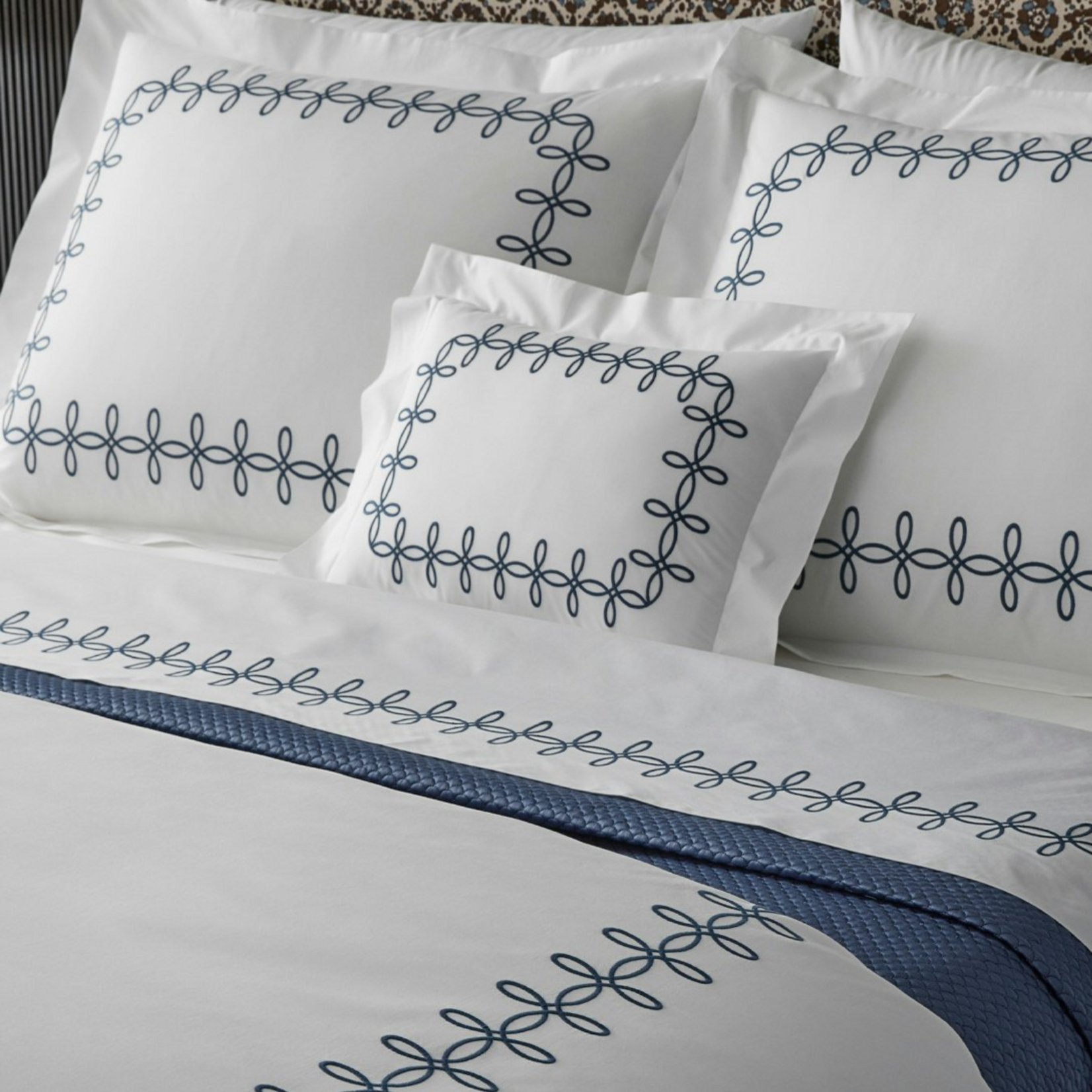 Matouk Matouk Gordian Knot Flat Sheet King Cream