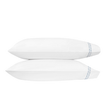 Matouk Matouk  Prado King Pillowcase Pair Hazy Blue