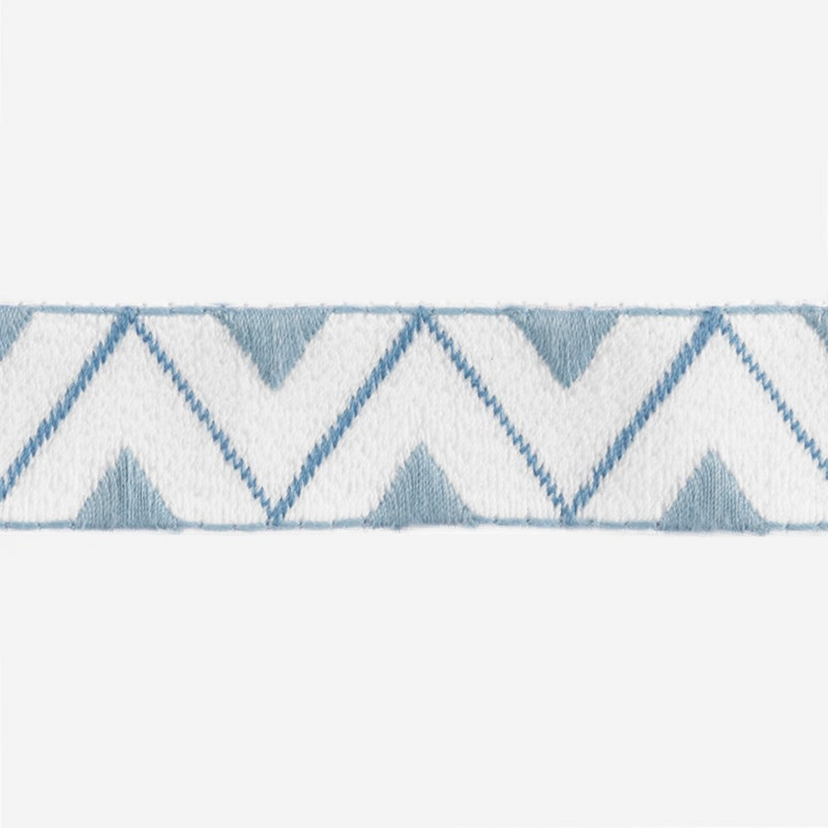 Matouk Matouk  Prado King Pillowcase Pair Hazy Blue