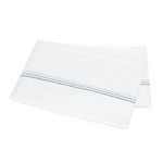 Matouk Matouk Amara Triple Pearl Flat Sheet  Full/Queen  Hazy Pool