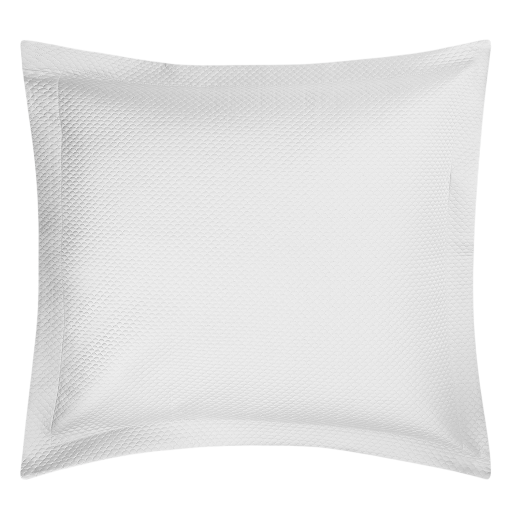 Matouk Matouk Alba Quilted Euro Sham White