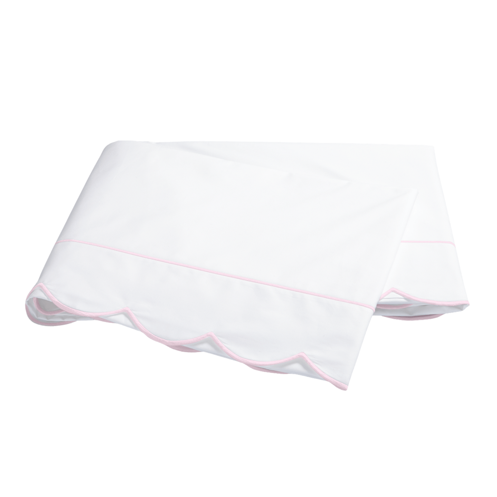 Matouk Matouk Butterfield Flat Sheet Full/Queen  Pink
