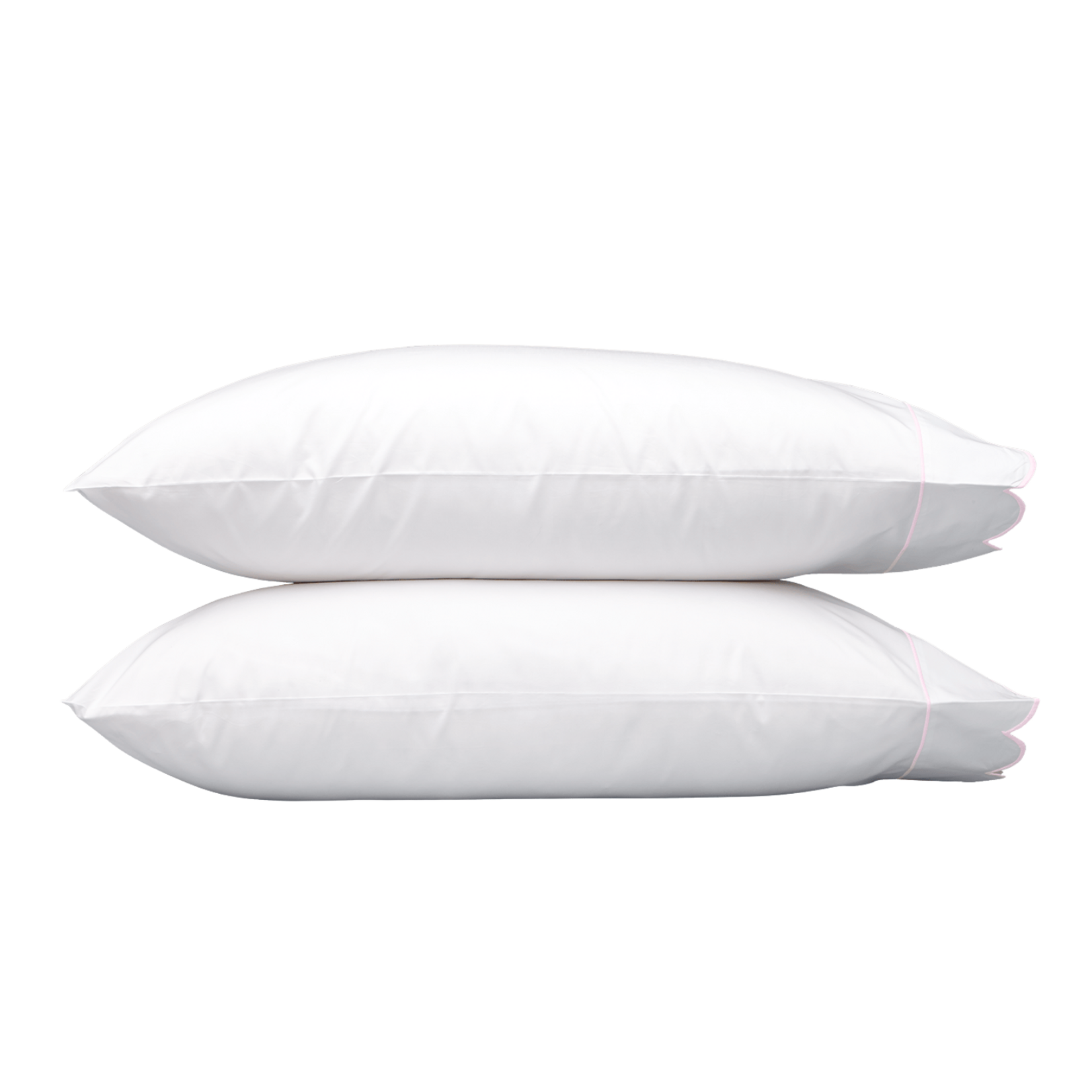 Matouk Matouk Butterfield Standard Pillowcase Pair Pink