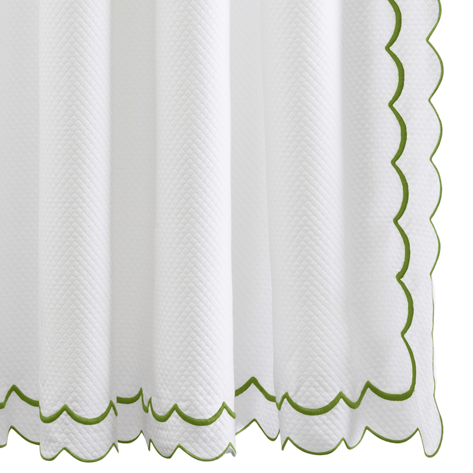 Matouk Matouk India Pique Shower Curtain Grass