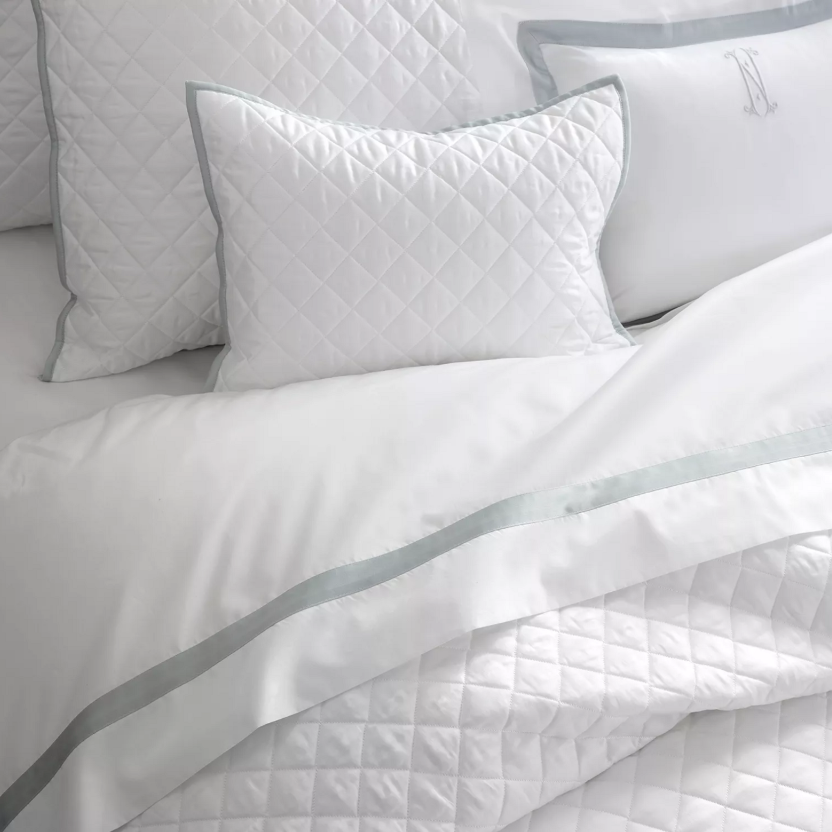 Matouk Matouk Hughes Quilt Full/Queen Pool - Discontinued