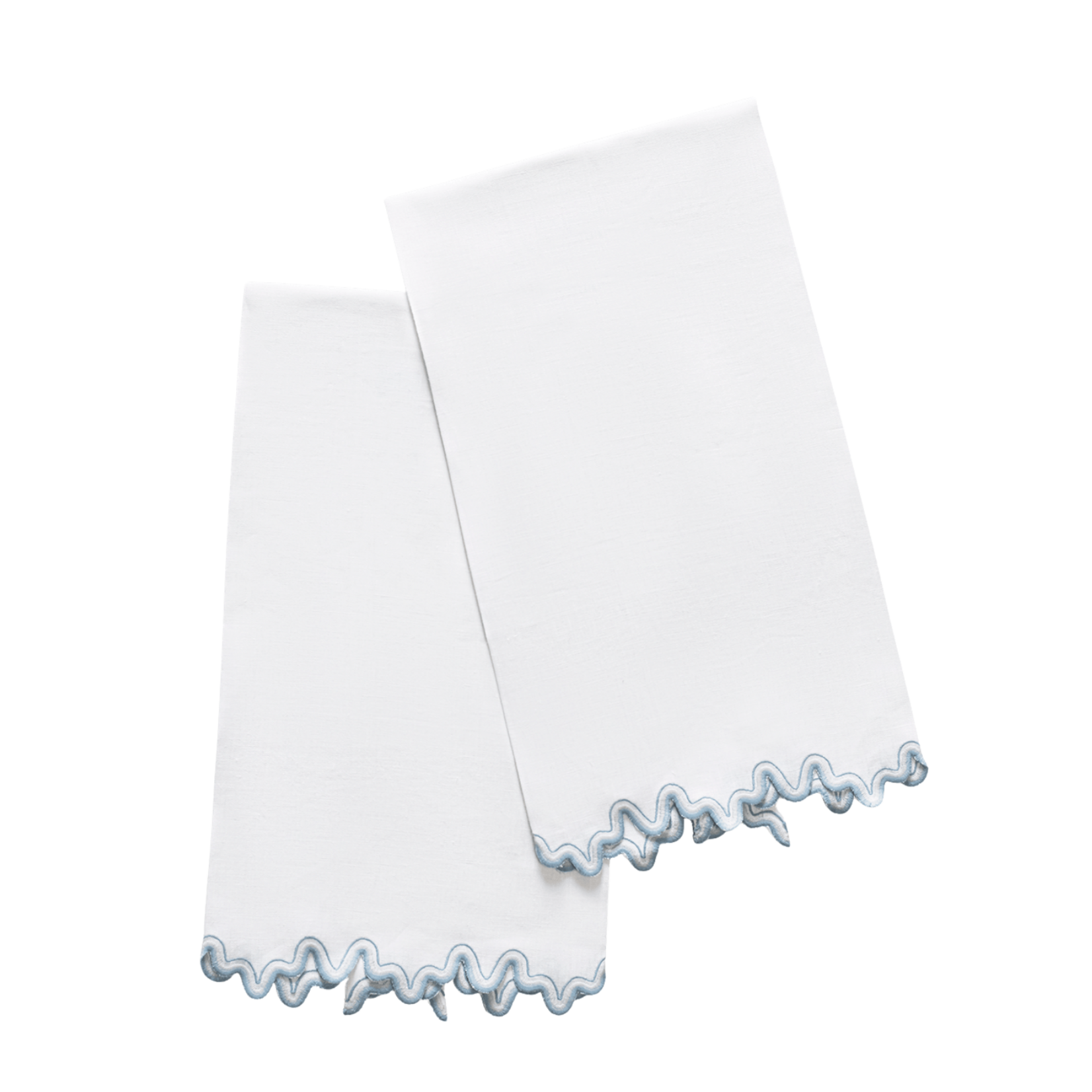 Matouk Matouk Wave Guest Towel Set of Two