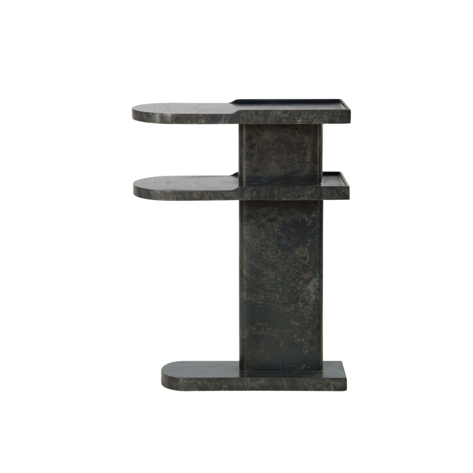 Casey Side Table, Arabica Burl